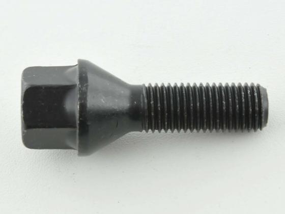 Radschraube einzeln Schaftlänge 32mm Kegelbund schwarz M14x1,5 Radschraube einzeln Schaftlänge 32mm Kegelbund schwarz M14x1,5